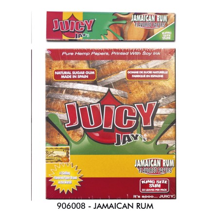 @PAPEL JUICY JAY'S SLIM JAMAICA RUN (RON JAMAICA) (110MM)(24)