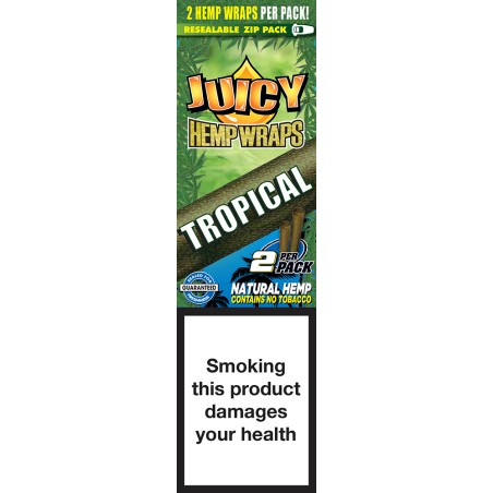 BLUNT HEMP TROPICAL JUICY JAY 25X2 (PIÑA COLADA)