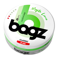 PACK 5 BOTES BAGZ MOJITO LIMA 8MG (CLASSIC)