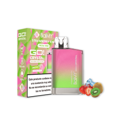 VAPER DESECHABLE BALMY GO CRYSTAL 20MG STRAWBERRY-KIWI (FRESA Y KIWI)