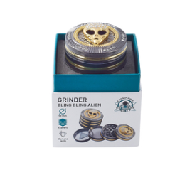 GRINDER METALICO CHAMP BLING BLING ALIEN 50MM 4P.