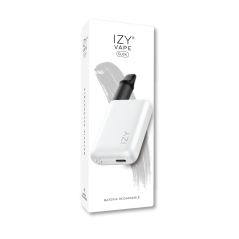 BATERÍA VAPER IZY CLICK METALLIC WHITE (BLANCA)