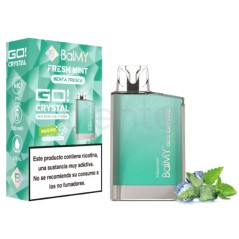 VAPER DESECHABLE BALMY GO CRYSTAL 20MG FRESH MINT (MENTA FRESCA)