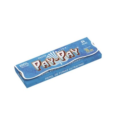 PAPEL PAY-PAY BLUE (70MM)(50)