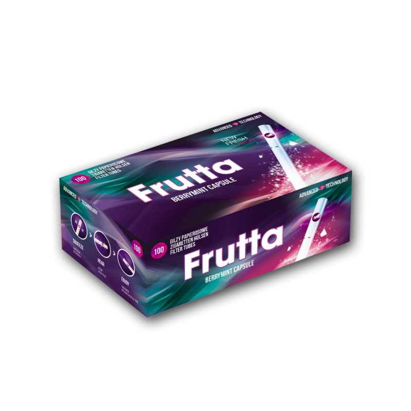 FRUTTA TUBOS 100 CAPSULA MORA - MENTA (1x5)