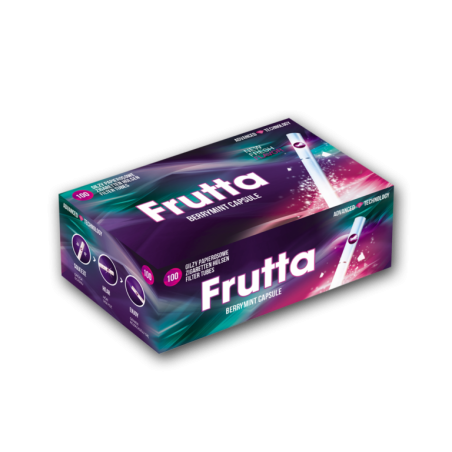 FRUTTA TUBOS 100 CAPSULA MORA - MENTA (1x5)