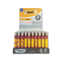 ENCENDEDOR MINI BIC J25 ESPAÑA (50)