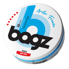 PACK 5 BOTES BAGZ ARCTIC FREEZE 48MG (MAX)