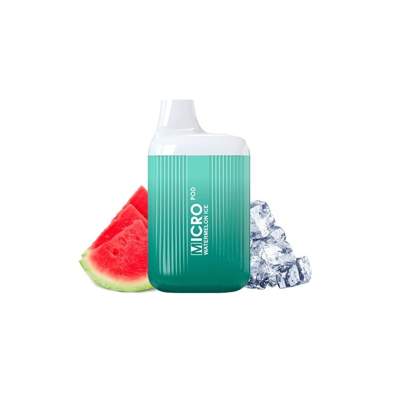 PACK 10 VAPER MICRO POD WATERMELON ICE 20MG (SANDÍA)