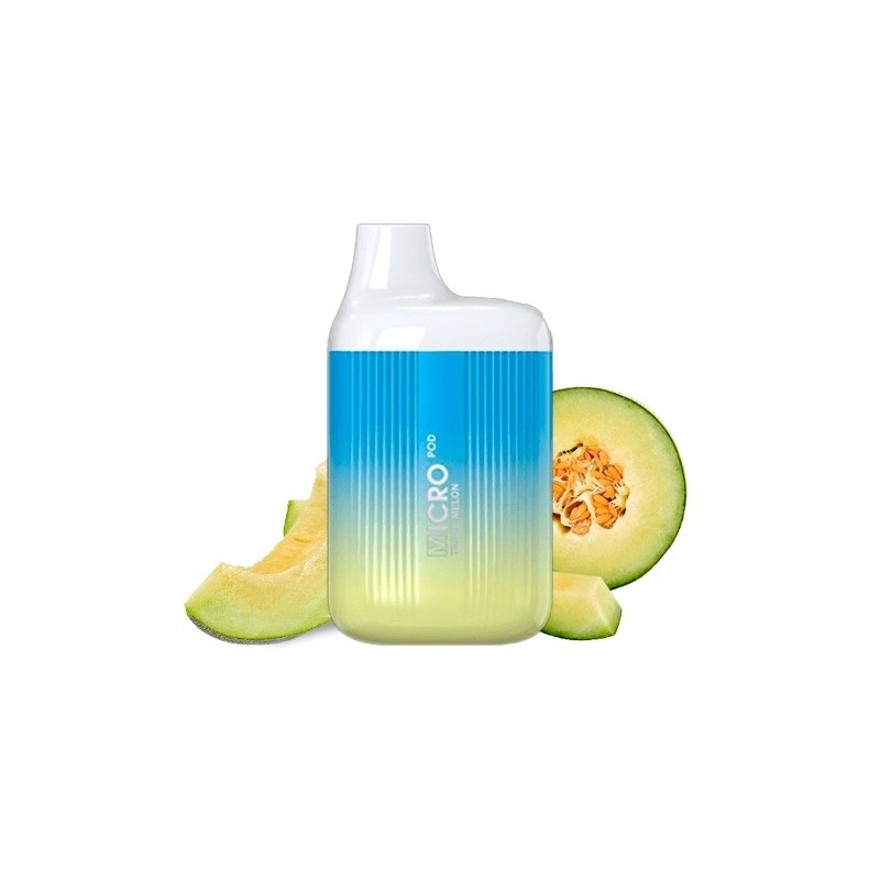 PACK 10 VAPER MICRO POD TRIPLE MELON 20MG (MELÓN)