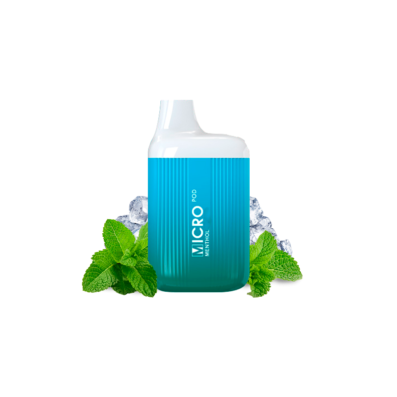 PACK 10 VAPER MICRO POD MENTHOL 20MG (MENTOL)