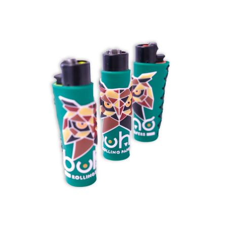 EXP. 24 ENC CLIPPER FUNDA PVC BUHO (COLORES SURTIDOS)