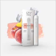 PACK 5 VAPERS DESECHABLES IZY VAPE 0MG PEACH ICE (MELOCOTÓN)