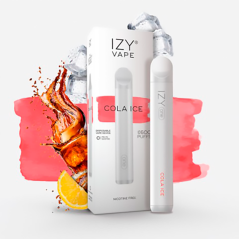 PACK 5 VAPERS DESECHABLES IZY VAPE 0MG COLA ICE (COLA)