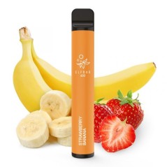 PACK 10 VAPER DESECHABLE ELFBAR STRAWBERRY BANANA 20MG (FRESA Y PLÁTANO)