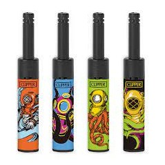 EXP 24 ENCENDEDORES MINI CLIPPER TUBE DIVING OCTOPUS