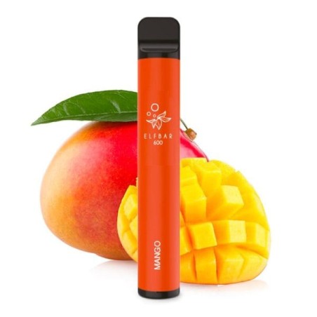 PACK 10 VAPER DESECHABLE ELFBAR MANGO 20MG (MANGO)