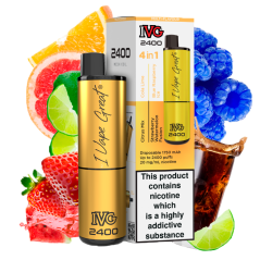 PACK 5 VAPERS DESECHABLES IVG 2400 SUMMER EDITION 20MG