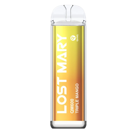 PACK 10 VAPER DESECHABLE QM LOST MARY TRIPLE MANGO 20MG (MANGO)