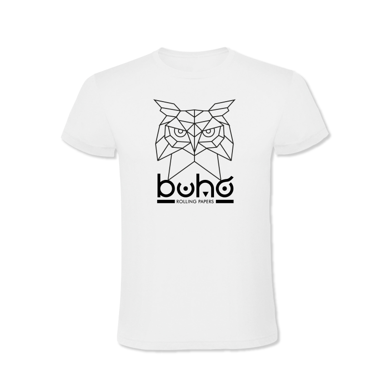 CAMISETA BUHO BLANCA CHICO T/M 