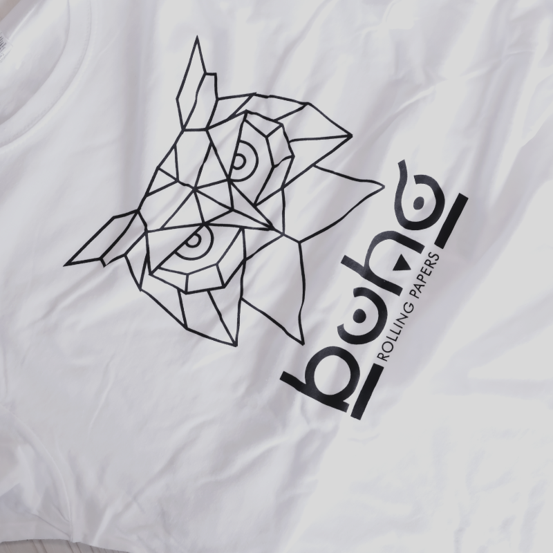 CAMISETA BUHO BLANCA CHICO T/M 