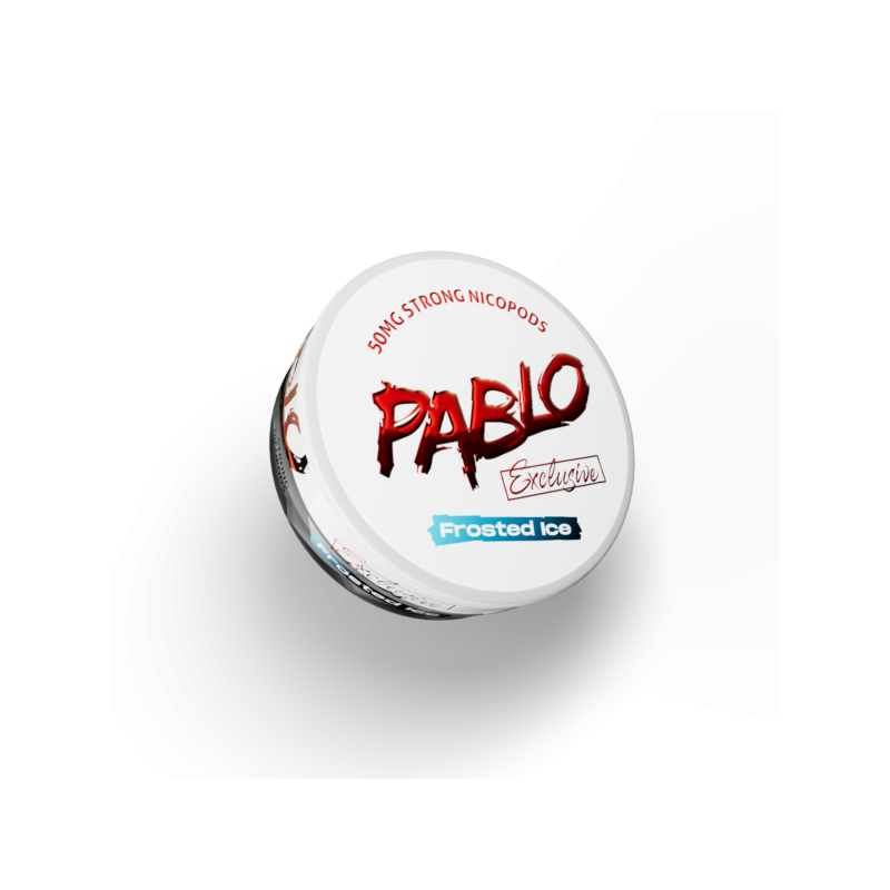 PACK 10 PABLO EXCLUSIVE FROSTED ICE 50MG (MENTA FUERTE)