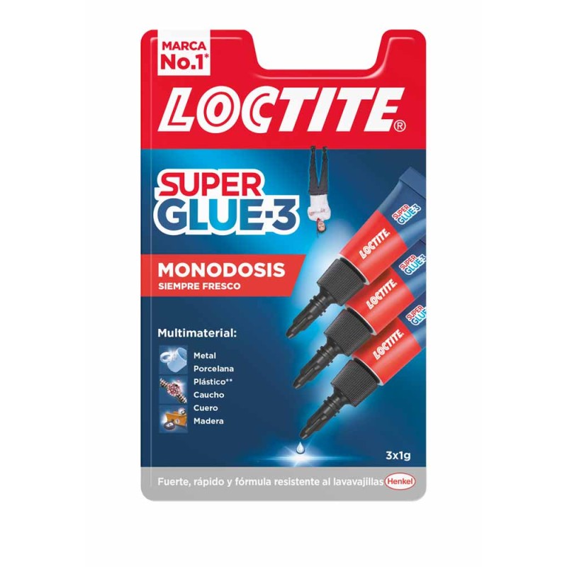 LOCTITE SUPER GLUE-3 MINI TRIO 3 X 1GR