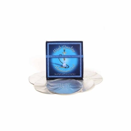 CAJA PAPEL ALUMINIO ATOMIC AGUJEREADO (100 HOJAS)