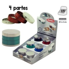 EXP 6 GRINDER ATOMIC BICOLOR METAL 50MM 4PCS1