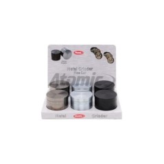 EXP 6 GRINDER METALICO ATOMIC SOLID 60MM 4PCS