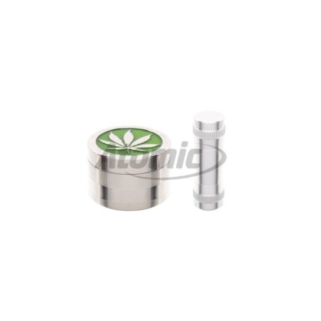 CONTAINER + GRINDER ATOMIC METAL CANNABIS1