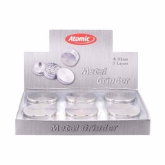 EXP 6 GRINDER ATOMIC METAL SHINY 5CM 3P1