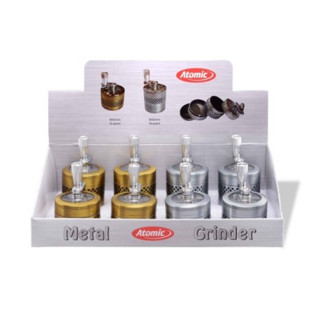 EXP 8 GRINDER ATOMIC ANTIK METAL MOLINILLO 40MM 2PCS Y 3PCS1
