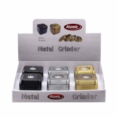 EXP 6 GRINDER METALICO ATOMIC CUBE 48MM 4 PC1