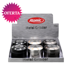 EXP 6 GRINDER METALICO ATOMIC MARIA HOLE 63MM 4 PC1
