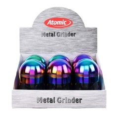 EXP 6 GRINDER ATOMIC BULLET RAINBOW ALUMINIO 63MM 5PCS1