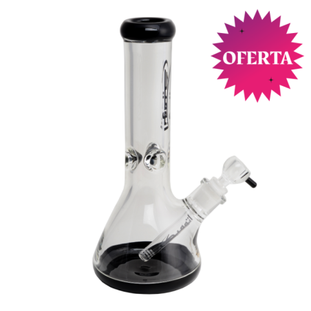 BONG CRISTAL ATOMIC 9MM 30CM NEGRO1