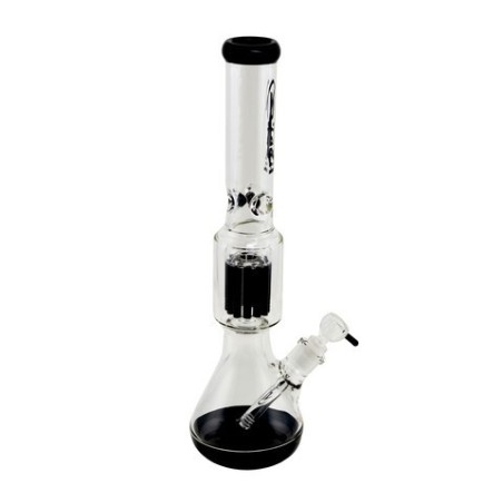 BONG CRISTAL ATOMIC 9MM 45CM NEGRO