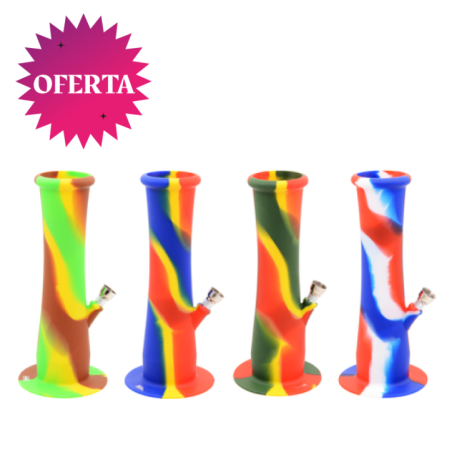 BONG ATOMIC VULCANO SILICONA 22CM COLORES SURTIDOS1