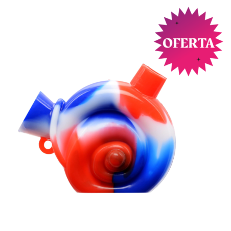 PIPA ATOMIC SILICONA CARACOL MULTICOLOR1