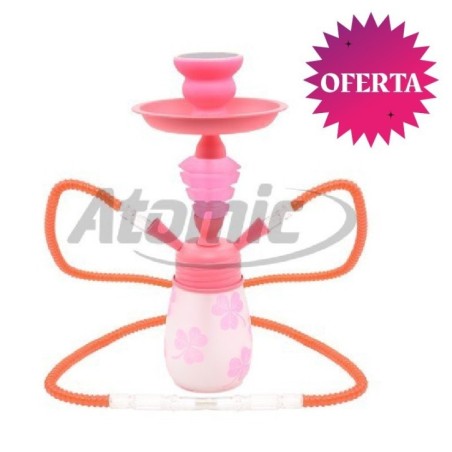 SHISHA ATOMIC BLOSSOM ROSA 30CM 2MANG1
