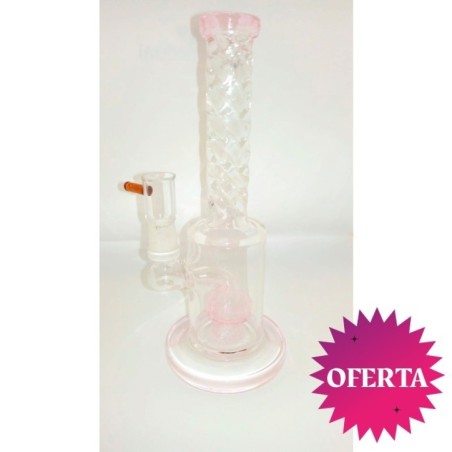 BONG CRISTAL TWIST PARA BHO ROSA 20CM1