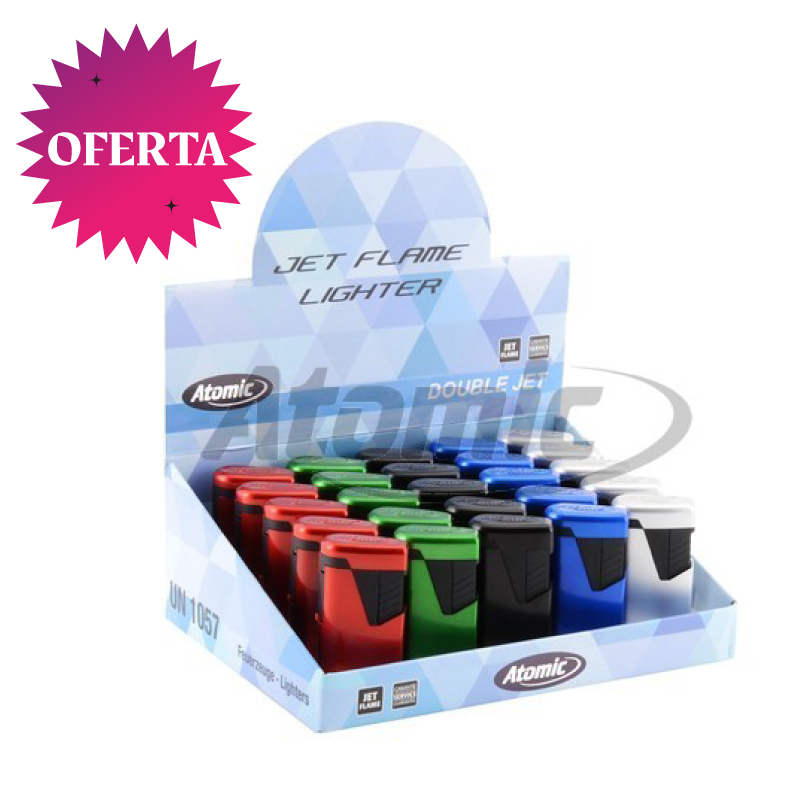 EXP 25 ENC  ATOMIC CLUB DOBLE JET FLAME CLUB METALICO1