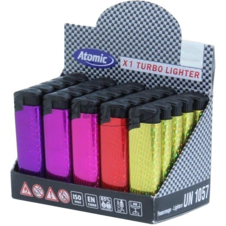 EXP 25 ENC ATOMIC TURBO ANTI VIENTO METALIZADO