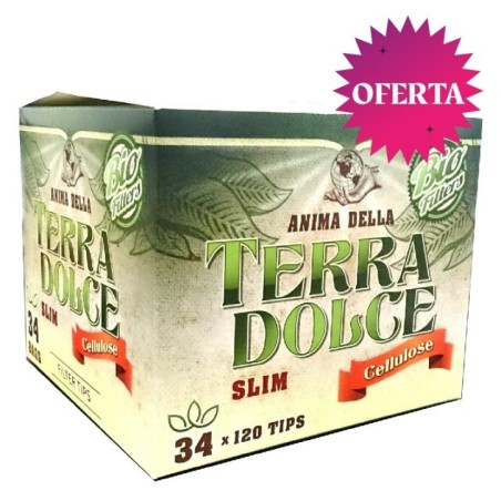 TERRADOLCECELULOSEBIOFILTROS120FILTROS(6MM)(34)1