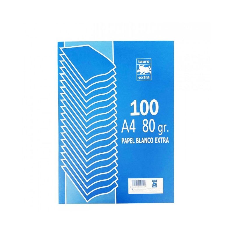 PAQUETEFOLIOSA4PACSADE100HOJAS80GR1