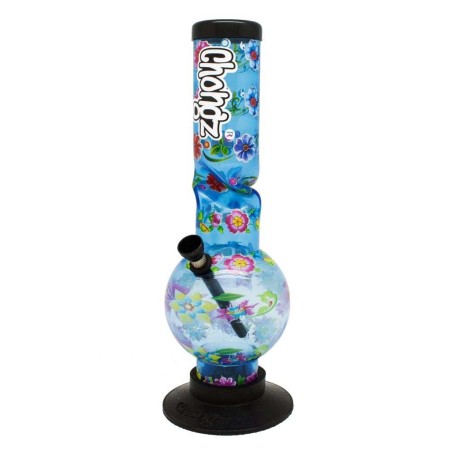 BONG ACRILICO CHONGZ DALLIANCE ICE BUBBLE 30CM (COLORES VARIADOS)