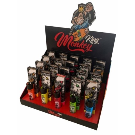 EXP. 20 MONKEY KING PACK ANIMAL CLIPPER FLUOR Y LIBRITO KING SIZE SLIM + TIPS