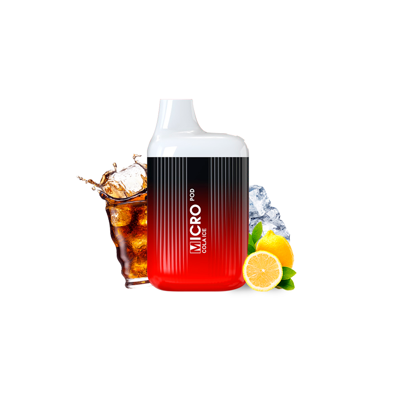 PACK10VAPERMICROPODCOLAICE20MG(COLA)1