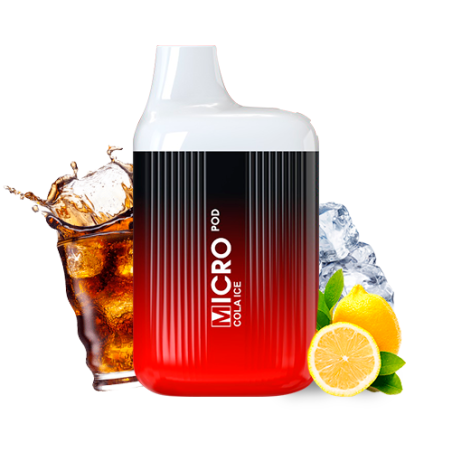 PACK10VAPERMICROPODCOLAICE20MG(COLA)1